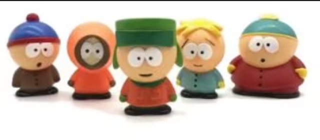 Southpark figuren set klassiek 5 stuks (6cm)