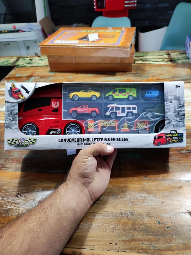 CONVOYEUR MALLETTE 6 VÉHICULES