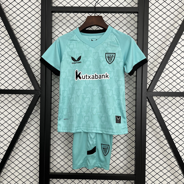 Conjunto camiseta + pantalón NIÑOS 3ª Athletic Bilbao- 25-26