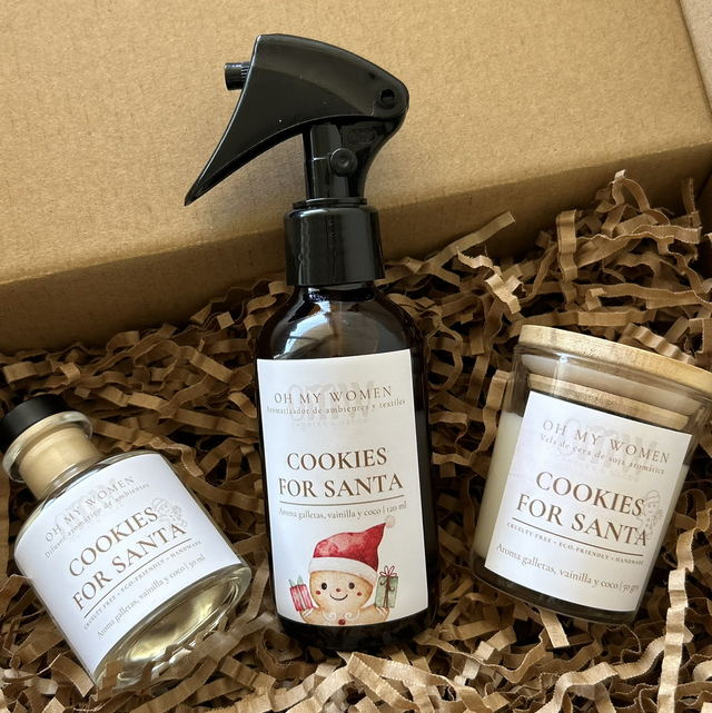 Pack Cookies for Santa -  Set de 3 Productos