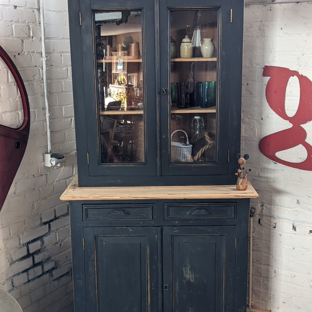 Vaisselier noir / 2 corps