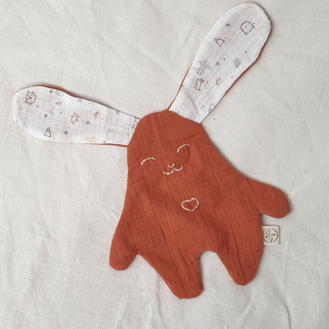 Henri - Le Doudou Plat brique