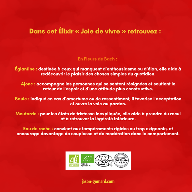 Élixir ~ Joie de vivre