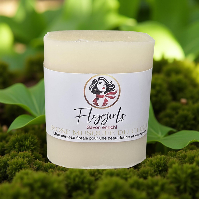 Savon Rose musquée de Chili 110g
