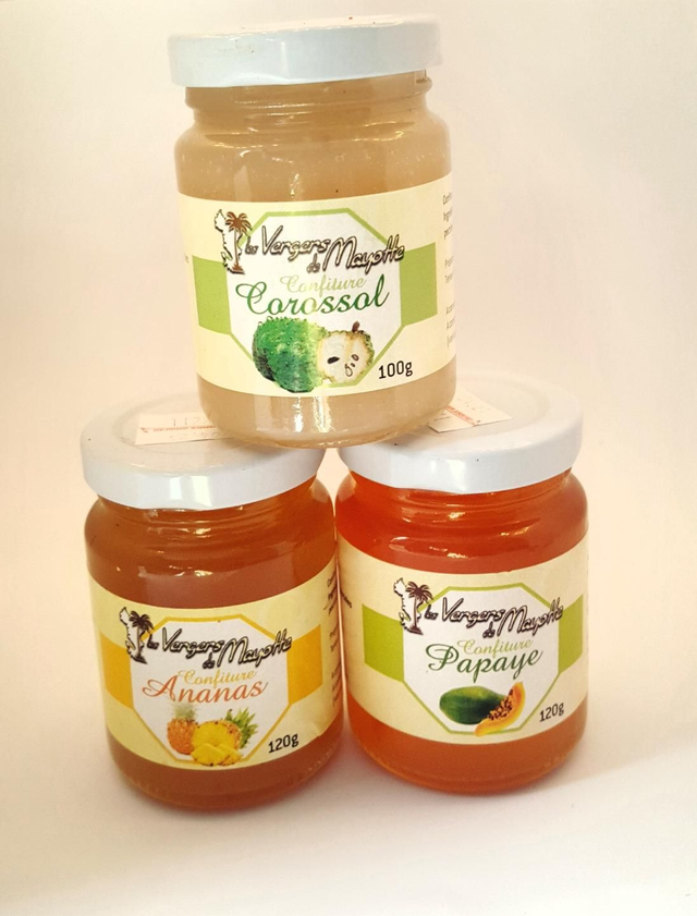 Confitures locales 120g 