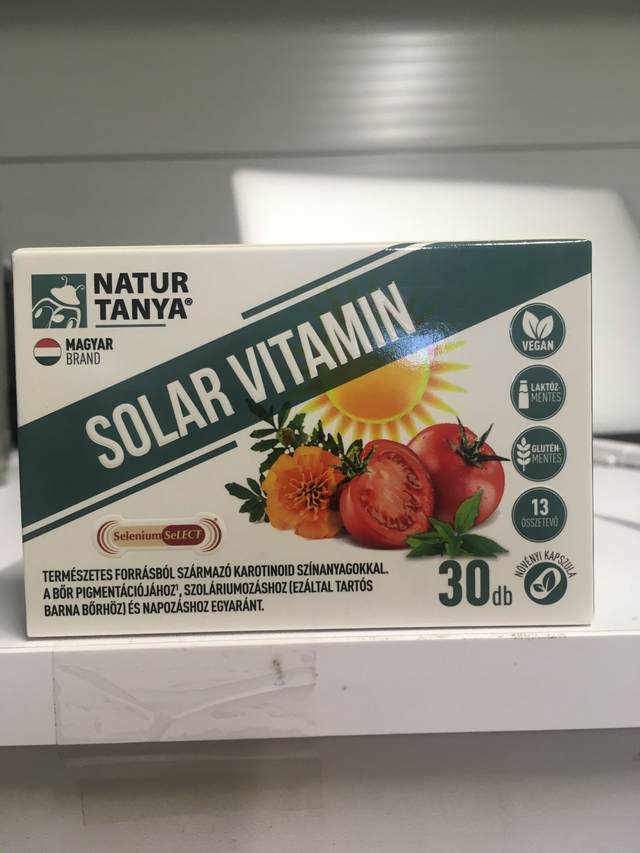 Natur Tanya® SOLAR VITAMÍN 30ks