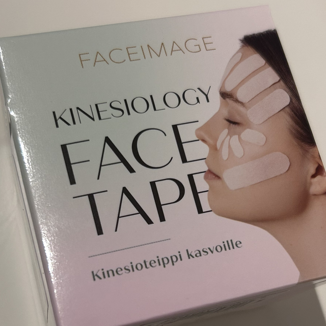 FaceImage Sensitive kasvojen kinesioteippi (5 cm × 5 m)