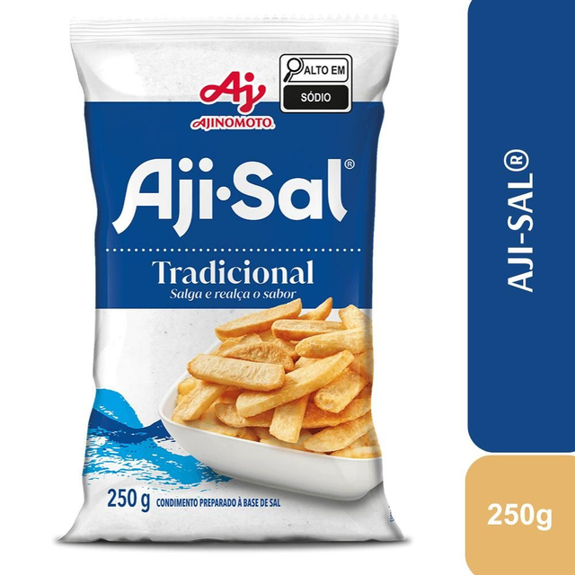 Realçador de sabor com sal (sal aji) 250gr- Ajinomoto