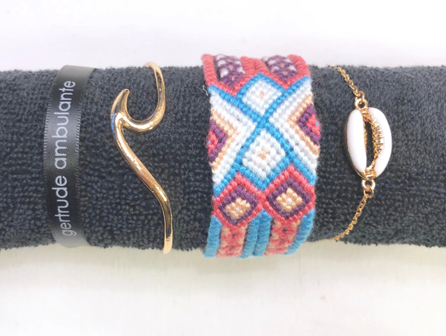 Bracelet multi-rangs &quot;Copacabana&quot;