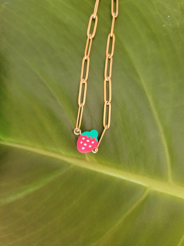 Bulk Kette mit Erdbeere