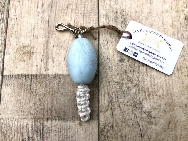 Float Key Ring - Padstow (light blue)