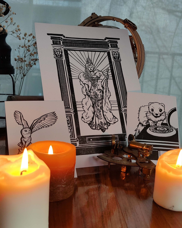 Harfang des neiges livreuse