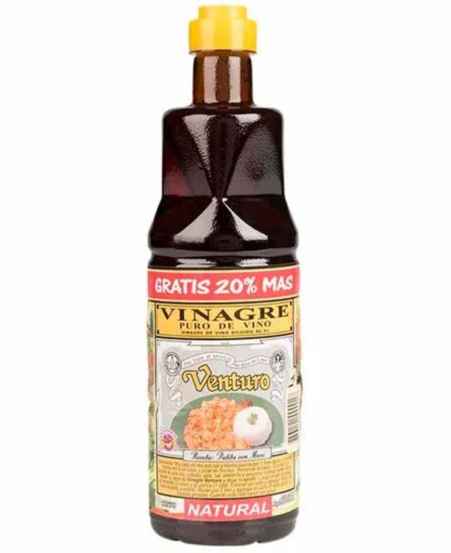 Vinagre Venturo Tinto Perú 600ml