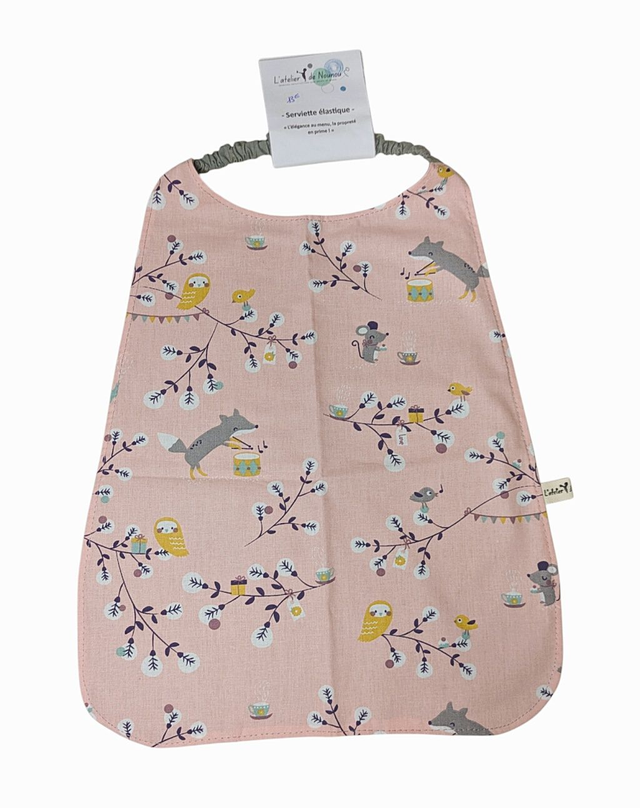Serviette élastique maternelle 