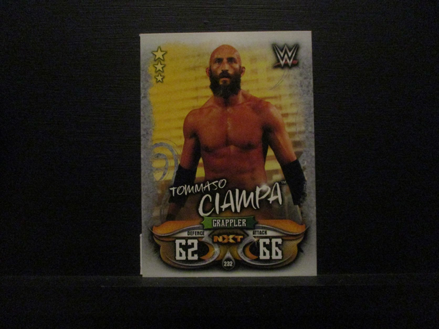 Tommaso Ciampa - NXT Slam Attax Live Original Trading Card #232
