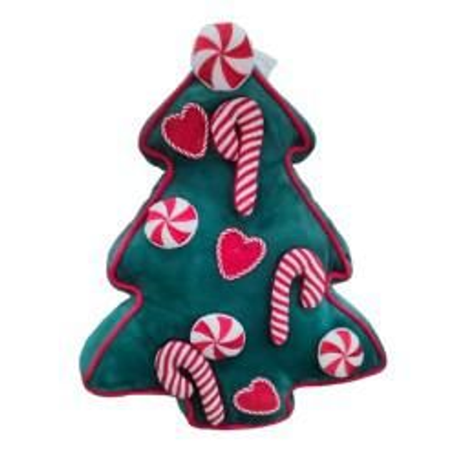 NATALE SET N.2 CUSCINI ARREDO ALBERO DI NATALE 