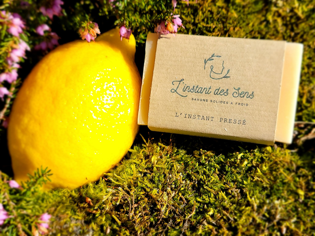 B. SAVON PRESSÉ - Citron, Gingembre