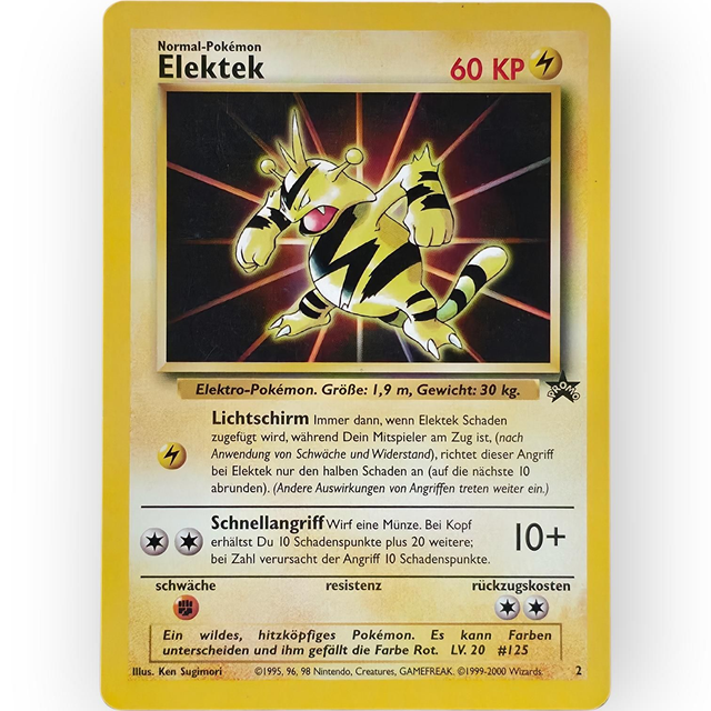 Elektek Promo Nr. 2 | Wizards Black Star | Deutsch