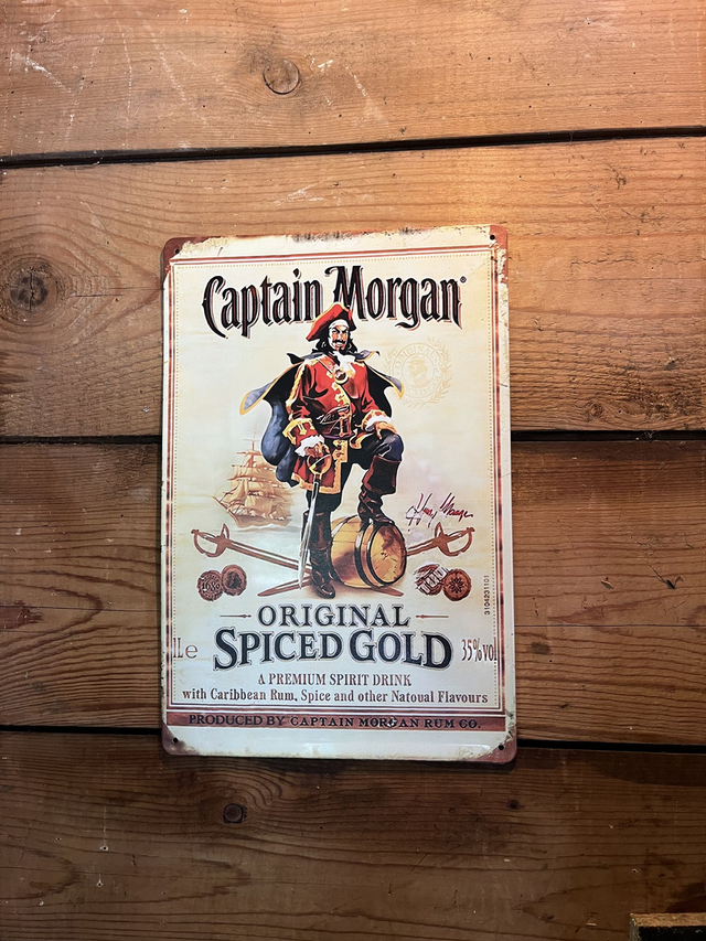 Caption morgan Spiced gold - 20 X 30 cm