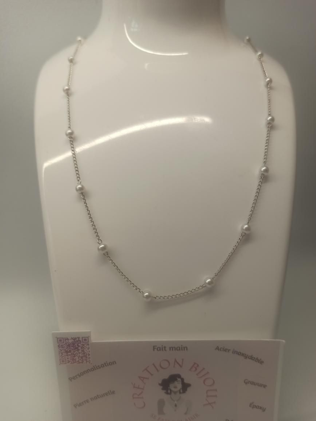 Collier avec perle