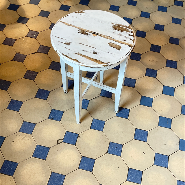 Art Déco Hocker Tisch Blumentisch Shabby chic 