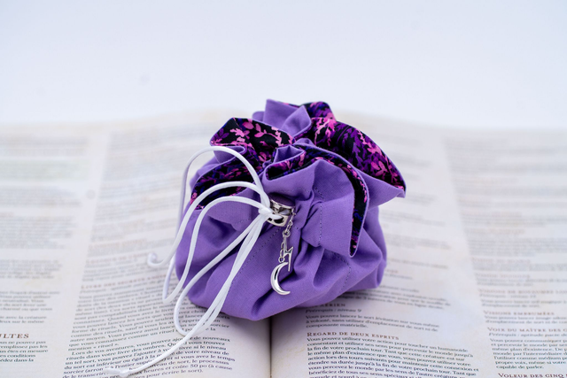 Red Moon - Imogen inspired dice bag