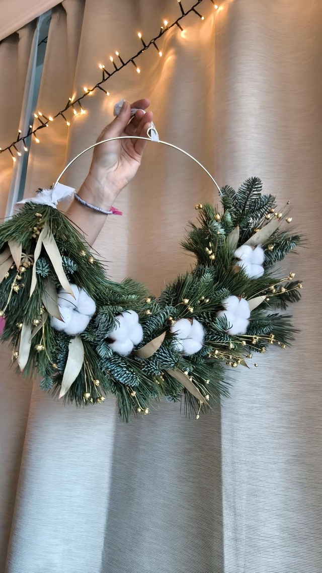 GYAPOTVIRÁGOS ajtódísz