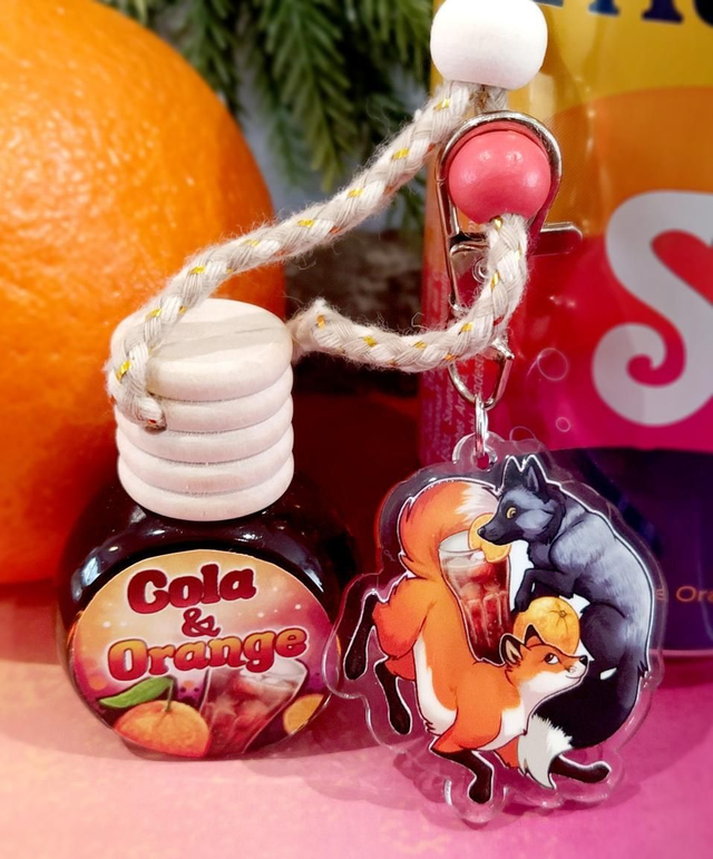 Cola &amp; Orange car scent 
