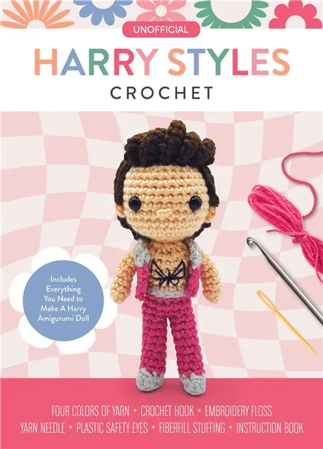 Unofficial Harry Styles Book &amp; Crochet Kit
