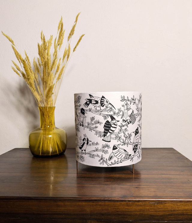 Lampe "Oiseaux" Vert