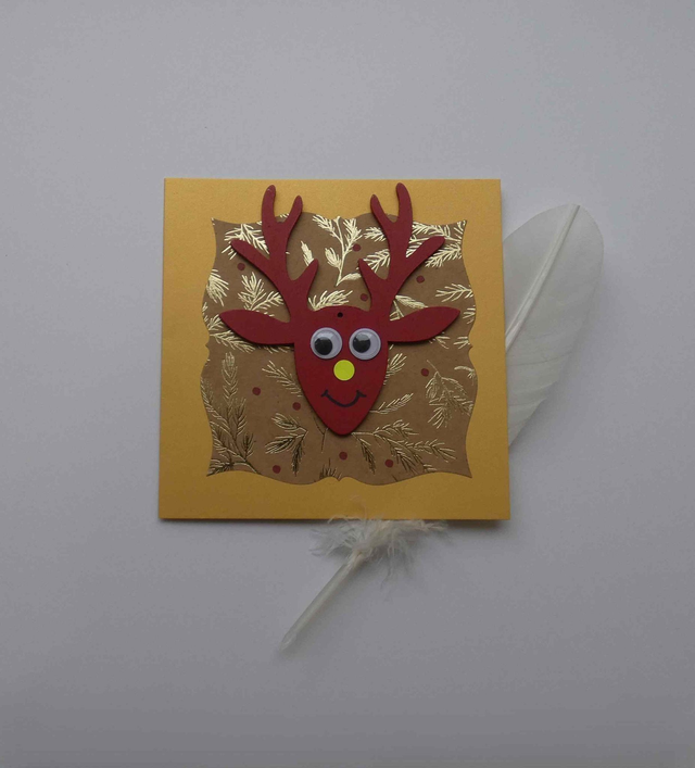 Le renne des fêtes de fin d'année