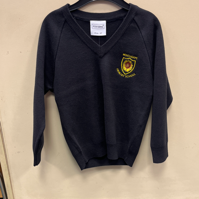 WINTHORPE V-NECK JUMPER 