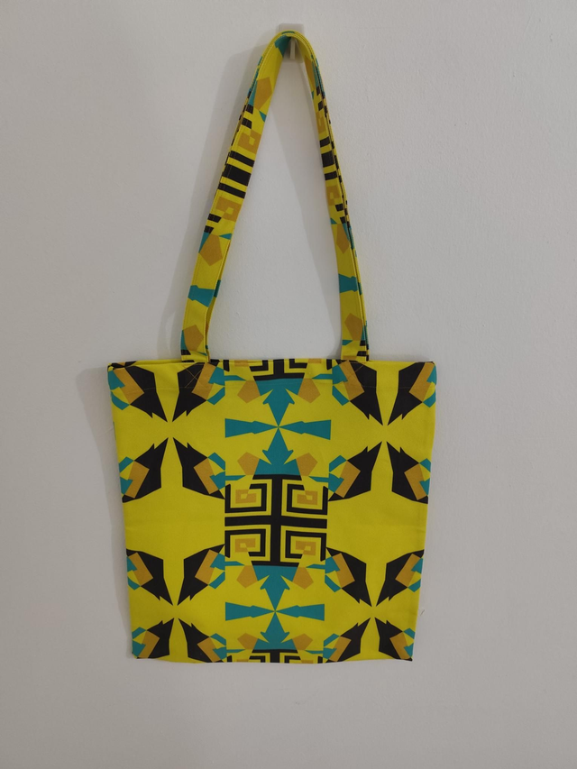 Tote bag jaune 