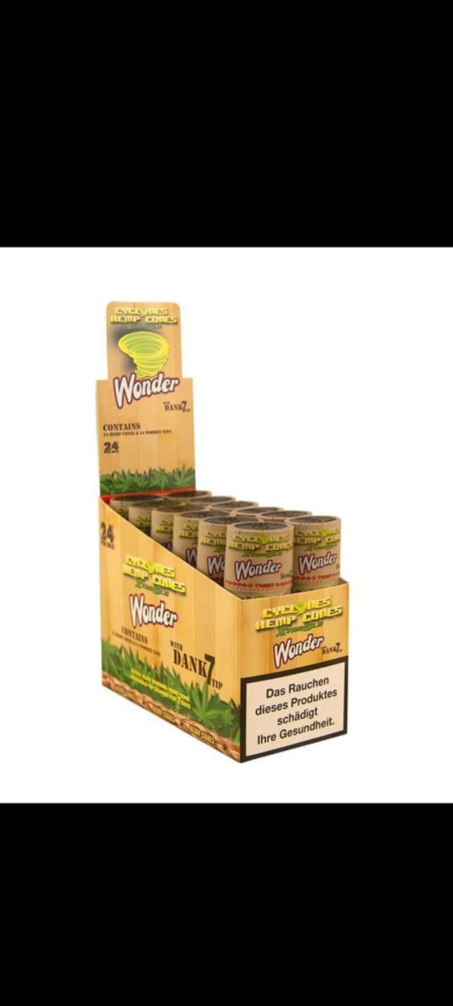 Cyclones Hemp Cones Wonderberry

With wooden tip