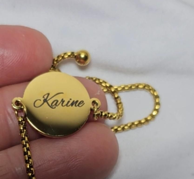 Bracelet réglable en acier