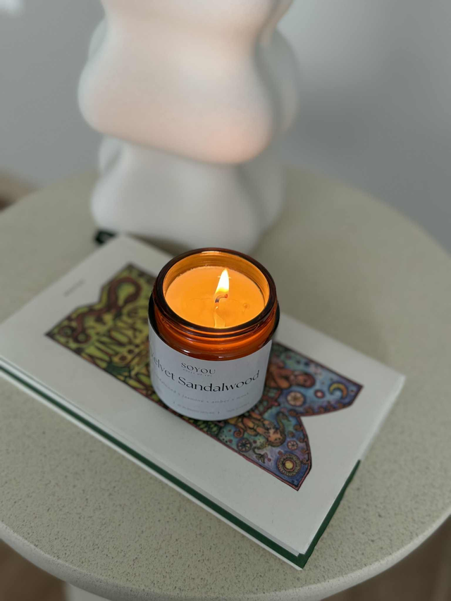 Velvet Sandalwood illatgyertya 100 g