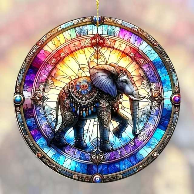 Capteur de soleil &quot;Éléphant&quot;