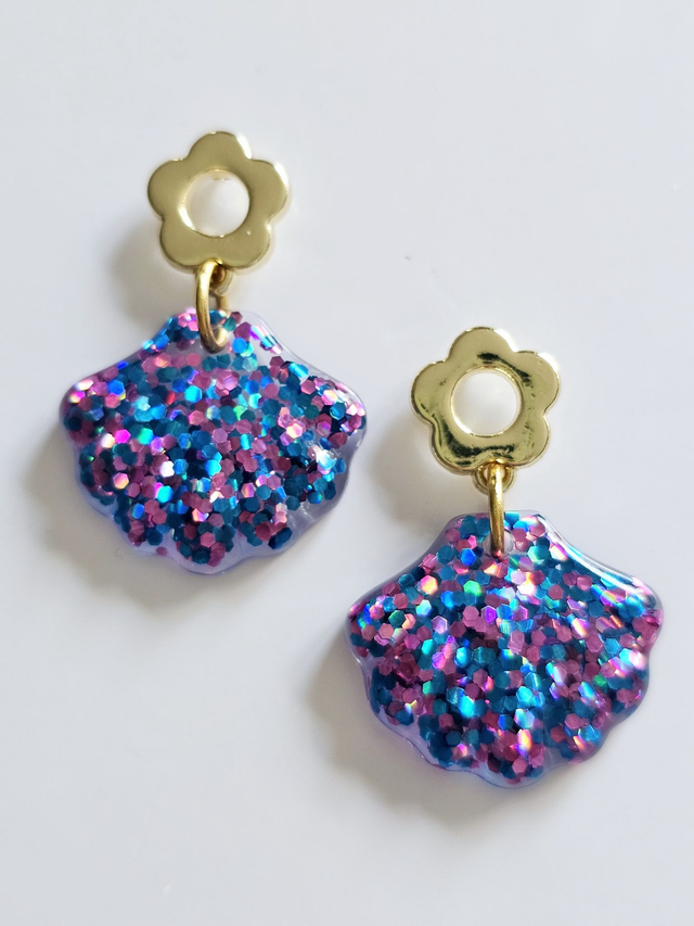 BB JACKIE PAILLETTES MAUVES &amp; FUSHIA A MATCHER 