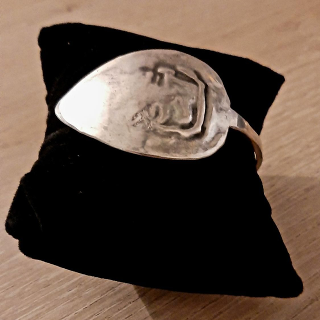 Bracelet en argent massif