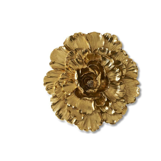 Henriette – Decorazione Muro Oro Peonia