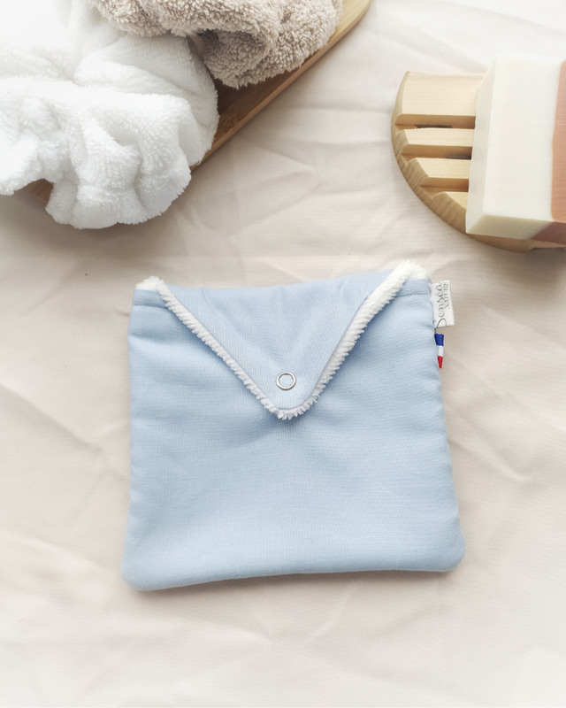 Pochette à Savon Bleu