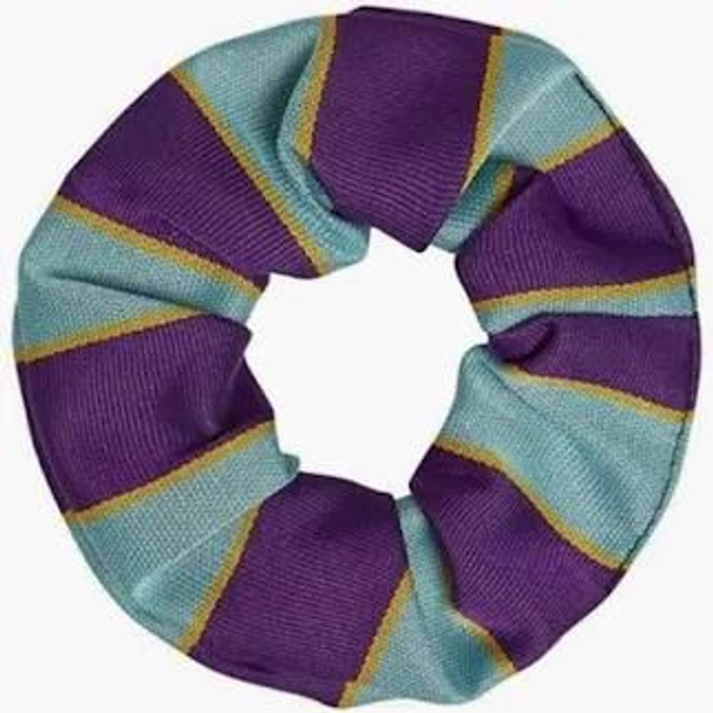 Elico PC Striped Scrunchie