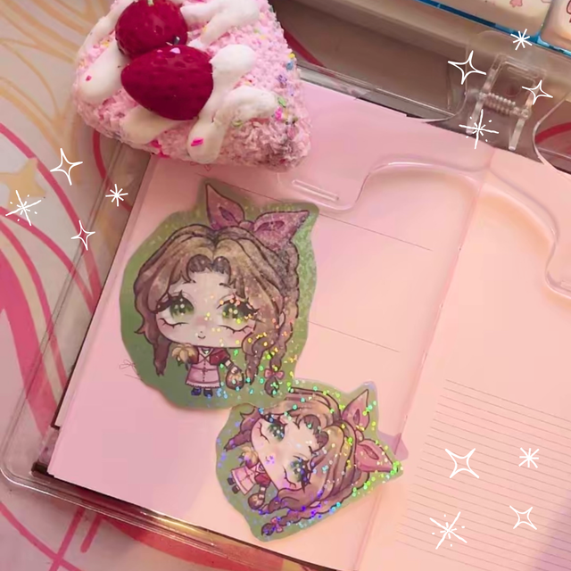 FFVII Aerith Sticker