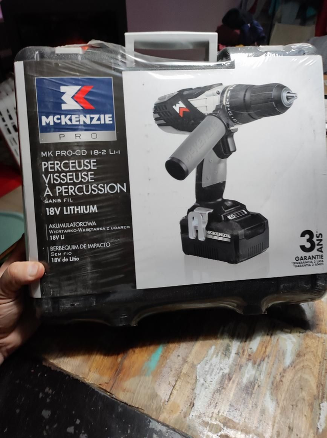 PERCEUSE VISSEUSE MCKENZIE PRO A PERCUSSION 18V