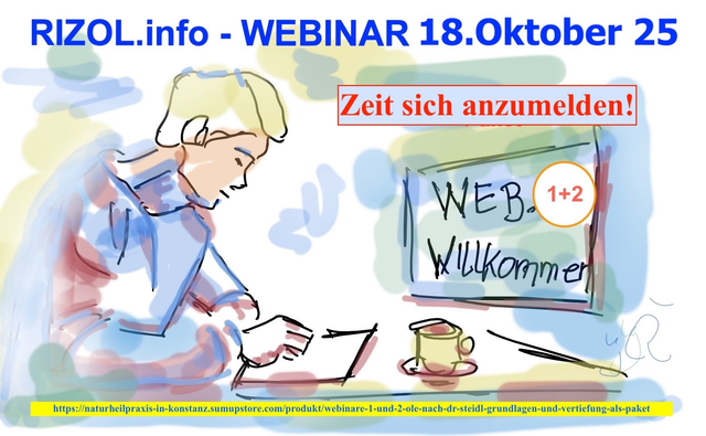 WEBINAR - Aktivsauerstoffkomplexe nach Dr.Steidl - Grundlagen und Vertiefung 