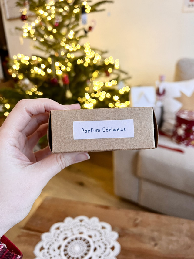🎄 Bougie Edelweiss