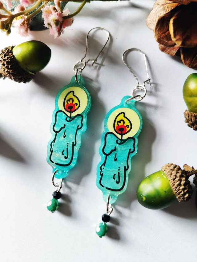 Candle Drop Earrings