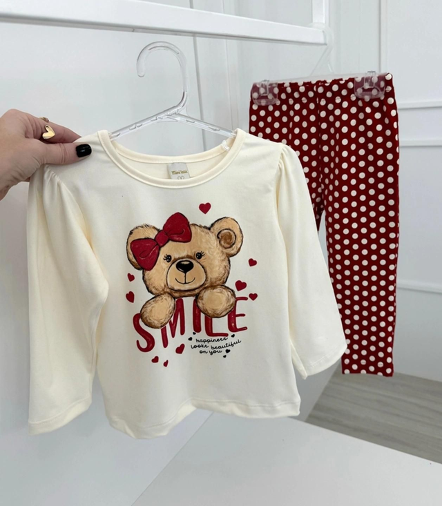 Conjunto Blusa e Legging Tam. 1