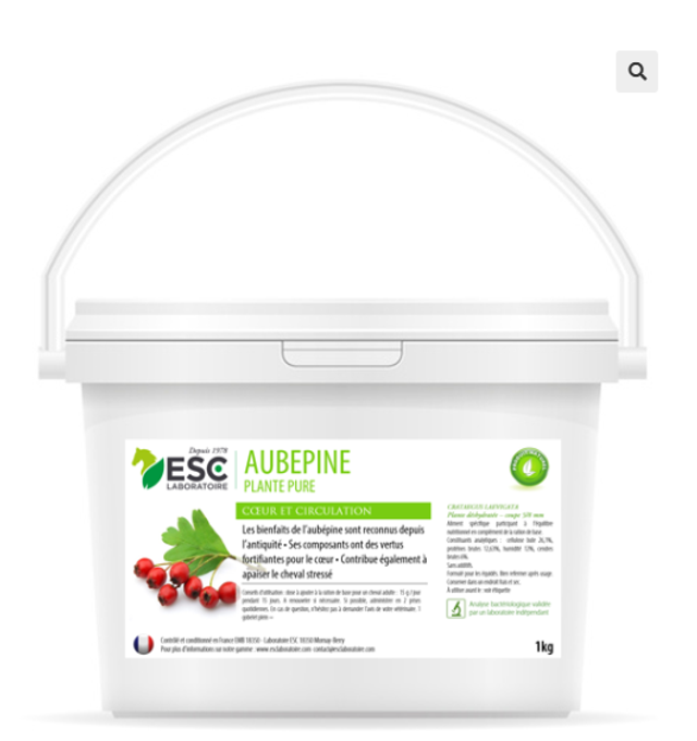 AUBEPINE – Renfort cardio cheval – Plante pure