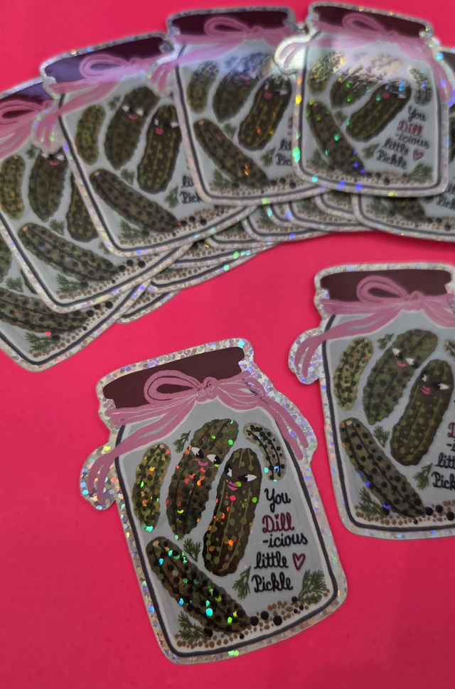 Sticker "DILLicious Pickle"